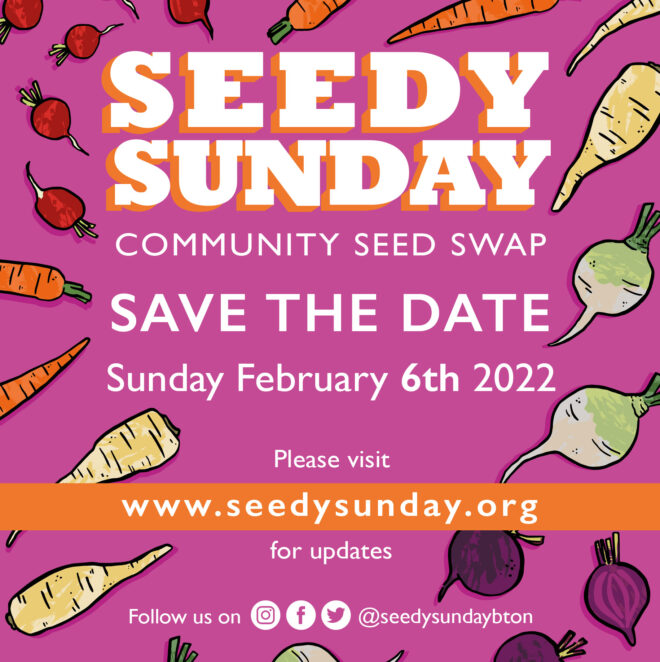 Next Seedy Sunday: Satuerday, 6/2/2022